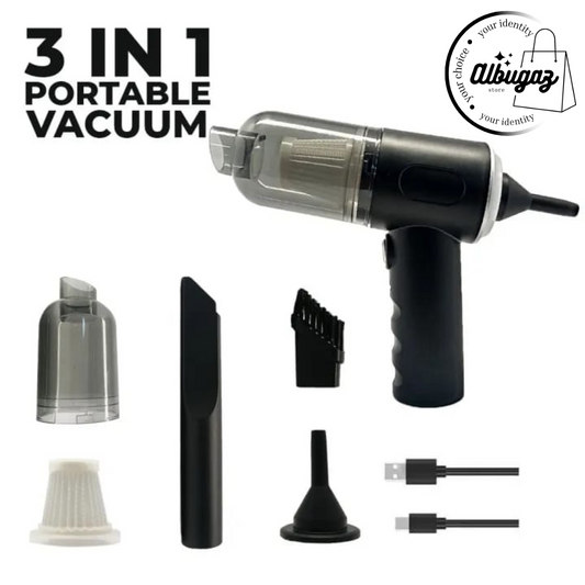 3 In 1 Portable Vacuum Cleaner