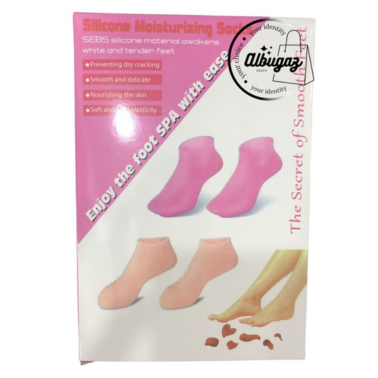 Silicone Jelly Socks | Box Packed | Ultra-Moisturizing Gel Foot Care Protector